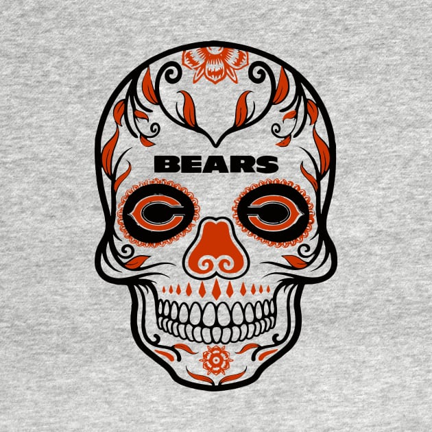 Sugar skull Bears by Blackhearttees